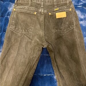 Wrangler faded black Denim Jeans
